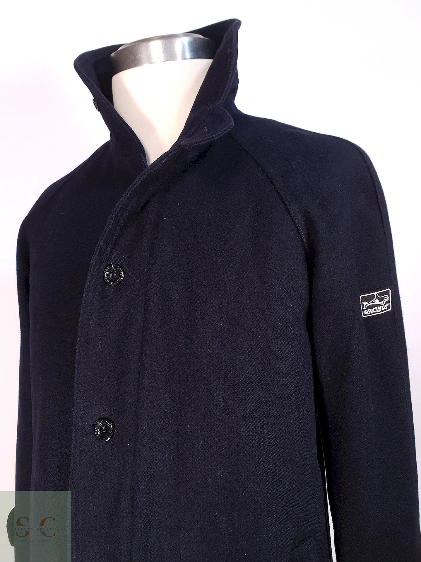 Chaquetón Azul Orcinus 100% Lana Talla L 5