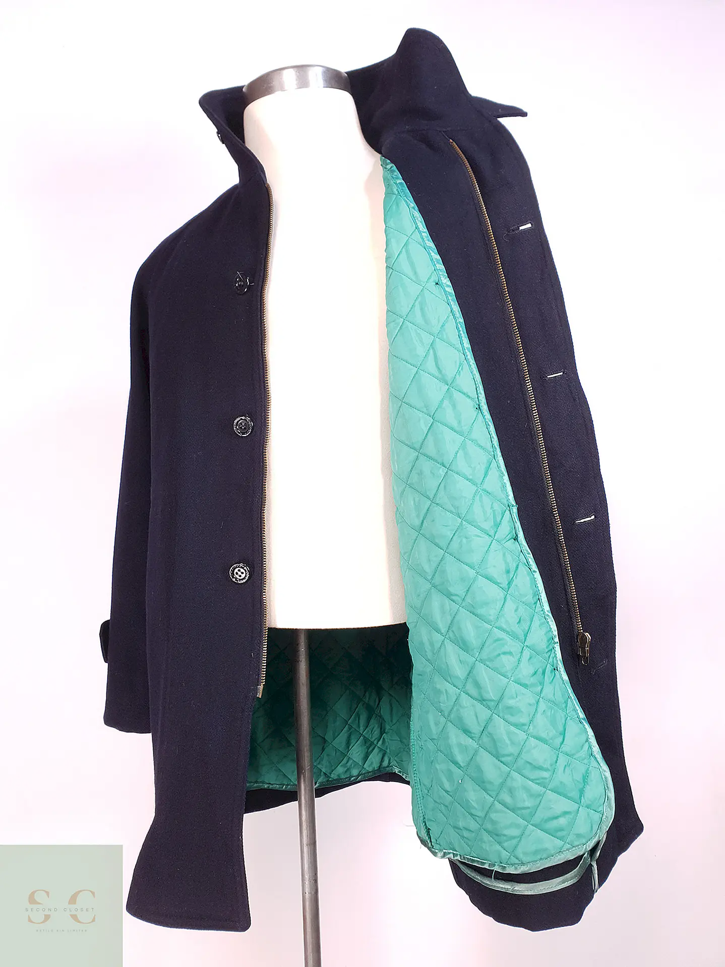 Chaquetón Azul Orcinus 100% Lana Talla L 10