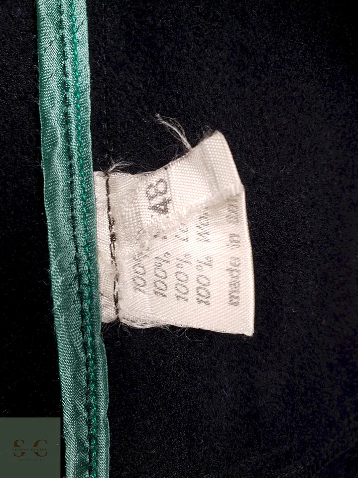 Chaquetón Azul Orcinus 100% Lana Talla L 13