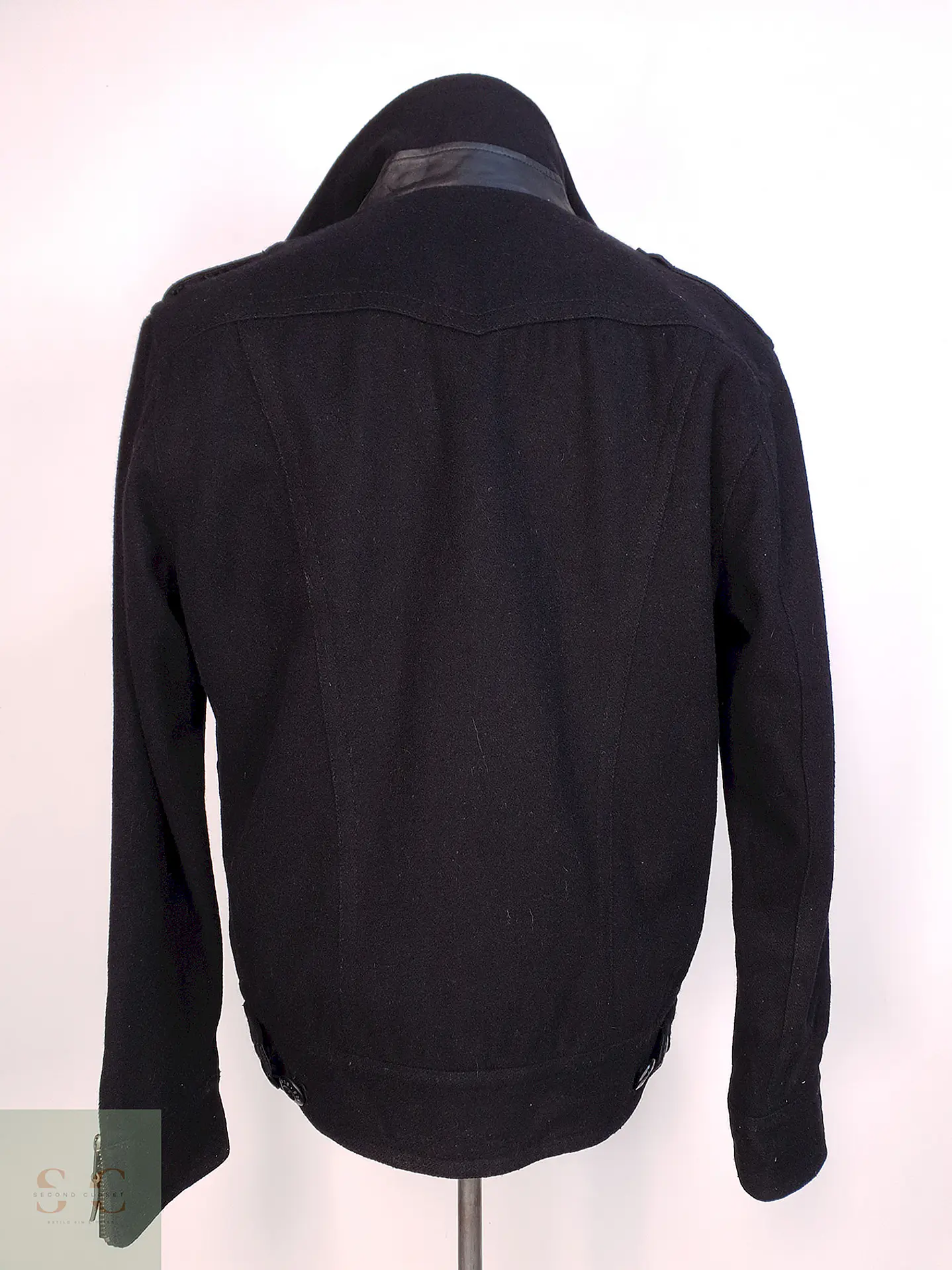 Chaqueta Japonesa Negra Edwin Blue Trip Lana Talla SM 11