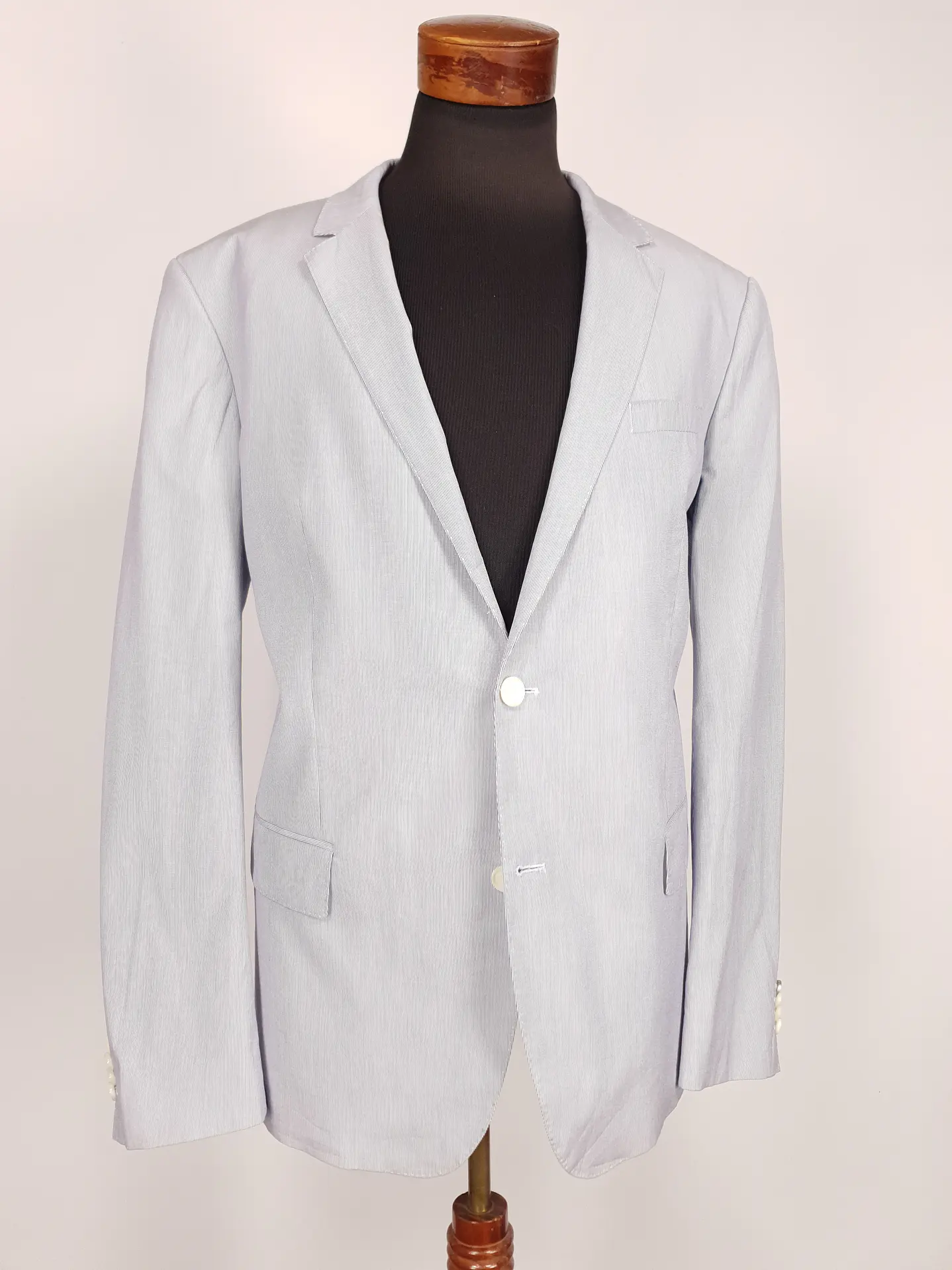 Blazer Hugo Boss Celeste Talla XL 4