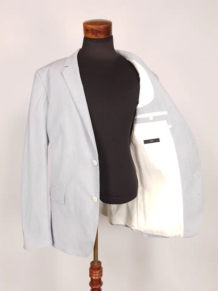Blazer Hugo Boss Celeste Talla XL 1