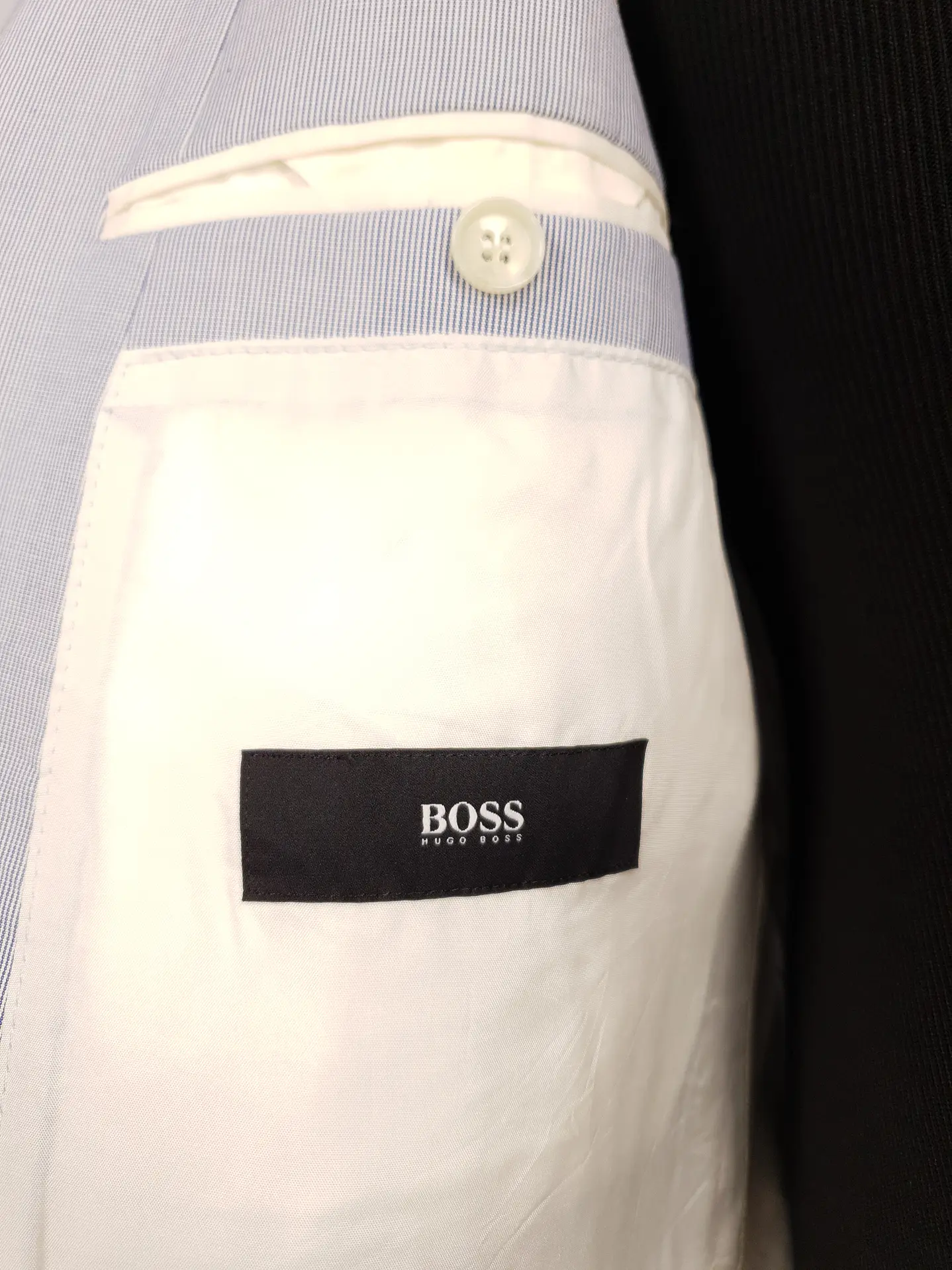 Blazer Hugo Boss Celeste Talla XL 11