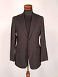 Blazer Hugo Boss Café Rayas – Lanificio F.lli Cerruti 120's – 100% Lana Virgen – Talla SM - Miniatura 1