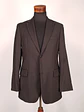 Blazer Hugo Boss Café Rayas – Lanificio F.lli Cerruti 120's – 100% Lana Virgen – Talla SM - Miniatura 3