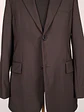 Blazer Hugo Boss Café Rayas – Lanificio F.lli Cerruti 120's – 100% Lana Virgen – Talla SM - Miniatura 6