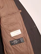 Blazer Hugo Boss Café Rayas – Lanificio F.lli Cerruti 120's – 100% Lana Virgen – Talla SM - Miniatura 2