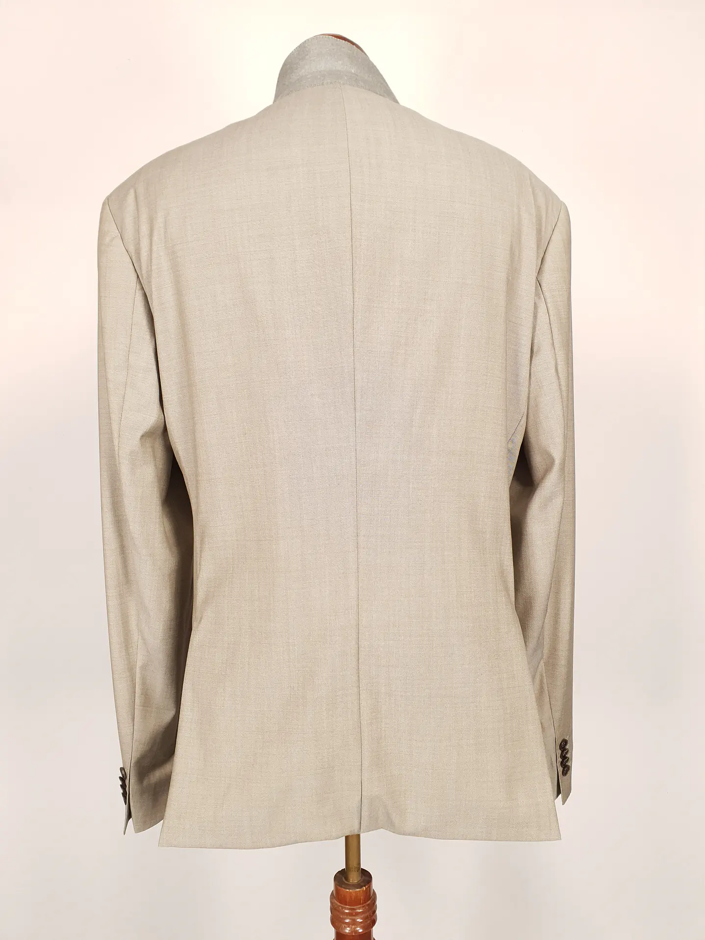 Blazer Hugo Boss Beige – Reda Super 110's – 100% Lana Virgen – Talla 2XL 18