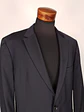 Blazer Hugo Boss Azul Negro Rayas – Tessitura Biella – 100% Lana Virgen – Talla XL - Miniatura 3