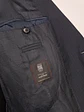 Blazer Hugo Boss Azul Negro Rayas – Tessitura Biella – 100% Lana Virgen – Talla XL - Miniatura 10
