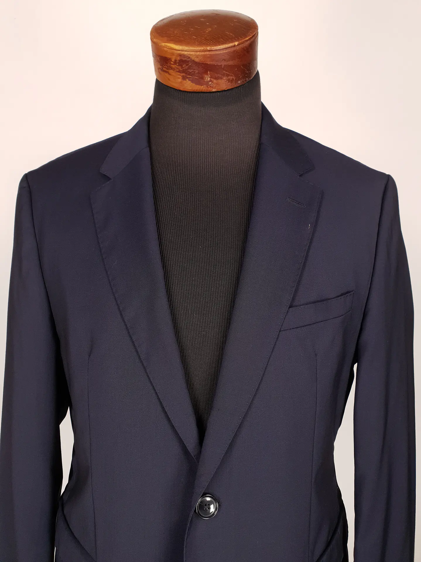 Blazer Hugo Boss Azul Marlane Biella 100% Lana Virgen Talla M 3