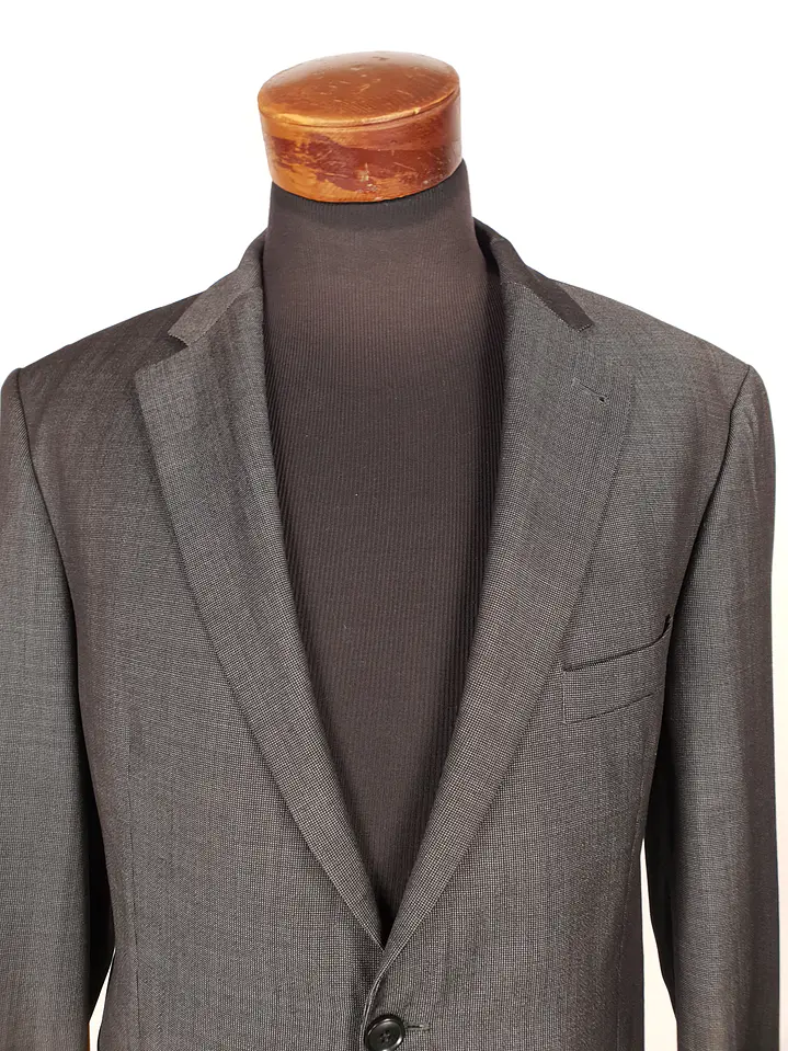 Blazer Roy Robson Plomo 100% Lana Virgen Super 100 Talla L 2