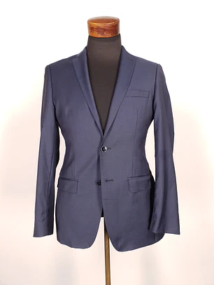 Blazer Roy Robson Azul Lanificio F.lli Cerruti 100% Lana Virgen Talla S