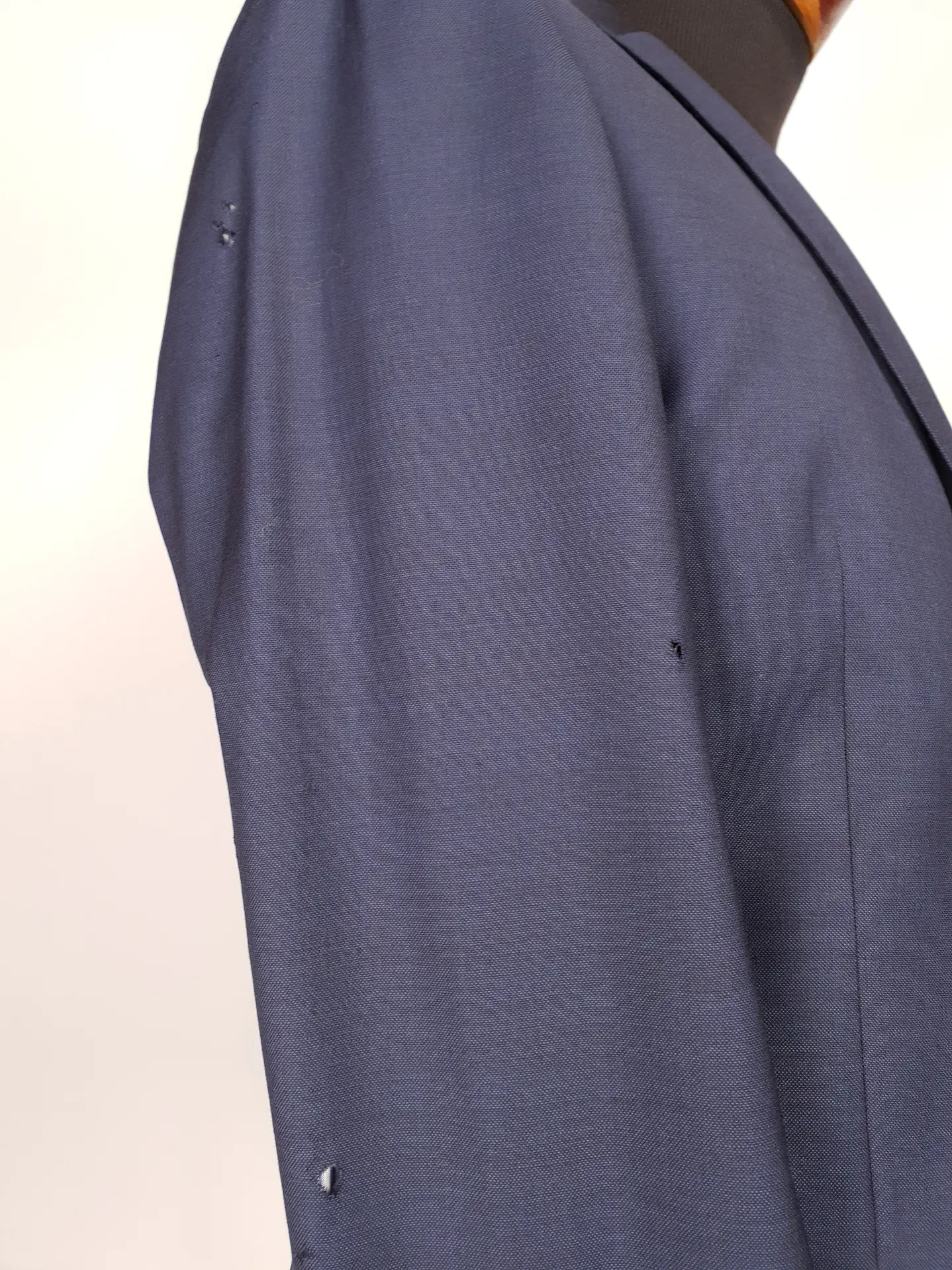 Blazer Roy Robson Azul Lanificio F.lli Cerruti 100% Lana Virgen Talla S 13