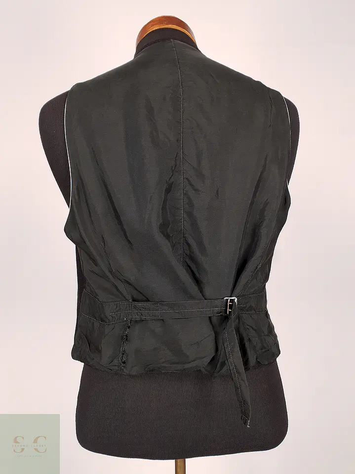 Chaleco - Gilet Negro Lana Talla S 2
