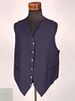 Chaleco - Gilet Azul Rayas Lana Talla XL - Miniatura 1