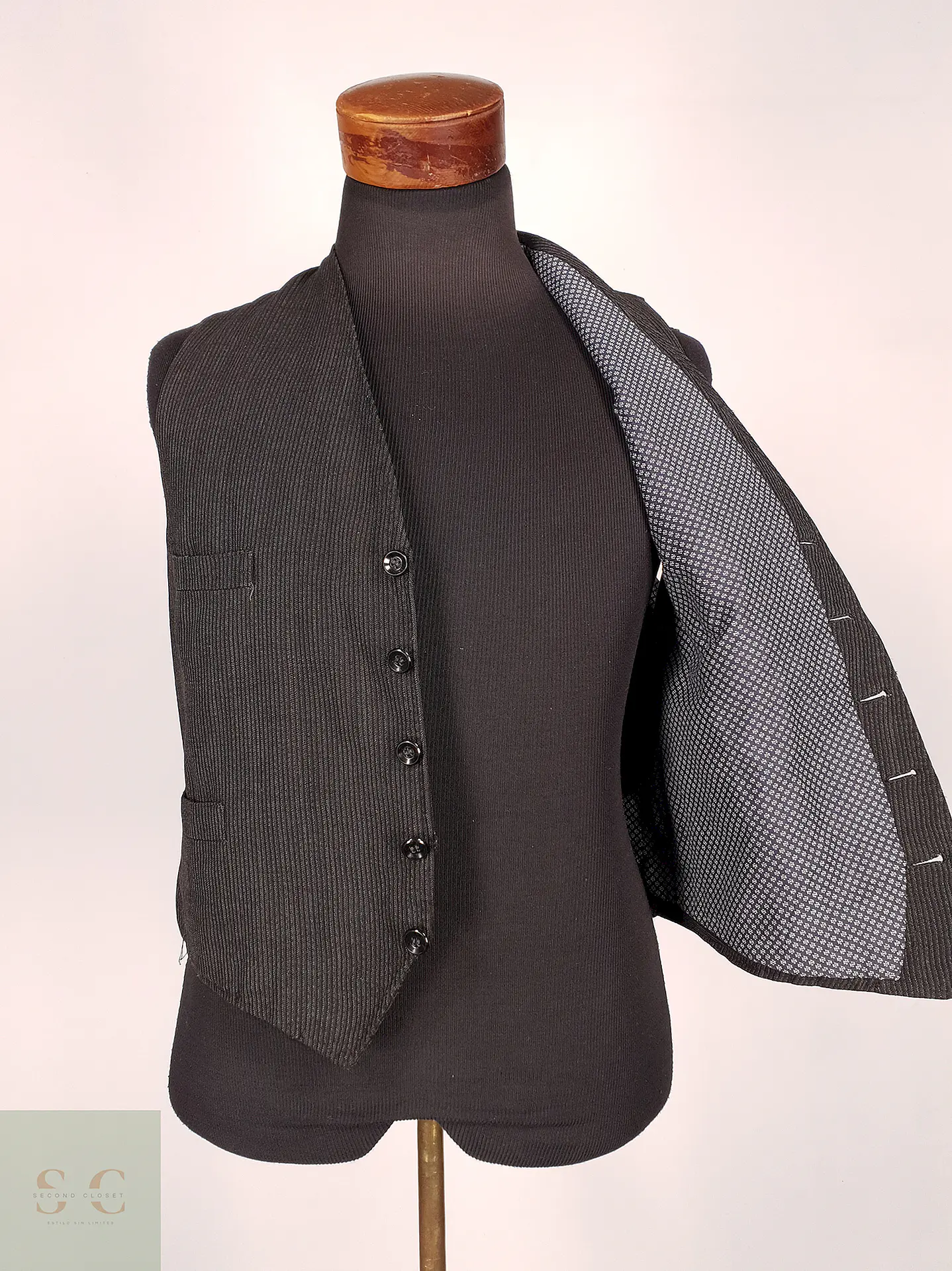 Chaleco - Gilet Plomo Talla S 4