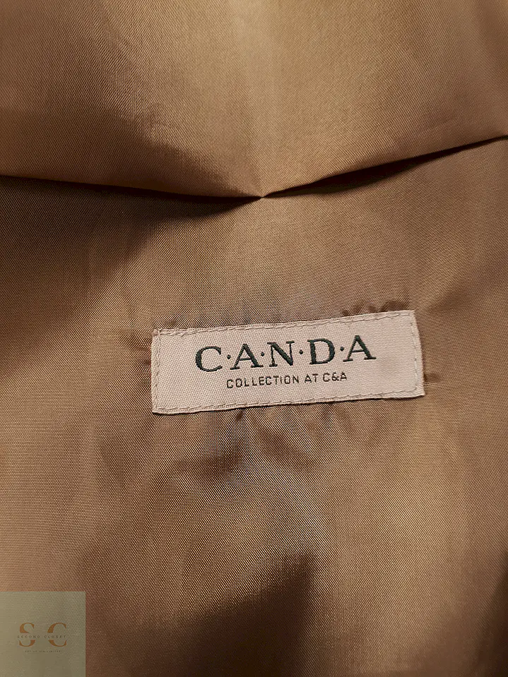 Chaleco - Gilet Canda Café Poliéster Viscosa Talla XXL 3