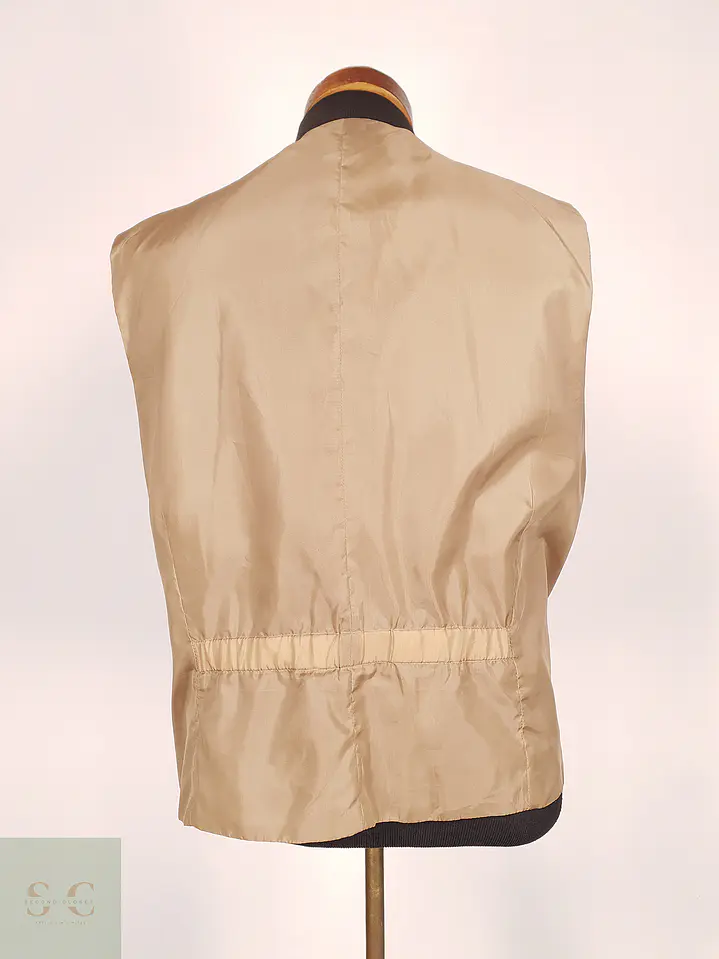 Chaleco - Gilet Canda Café Poliéster Viscosa Talla XXL 5