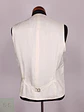 Chaleco - Gilet Wilvorst Blanco Hueso Botones Forrados Talla SM - Miniatura 4