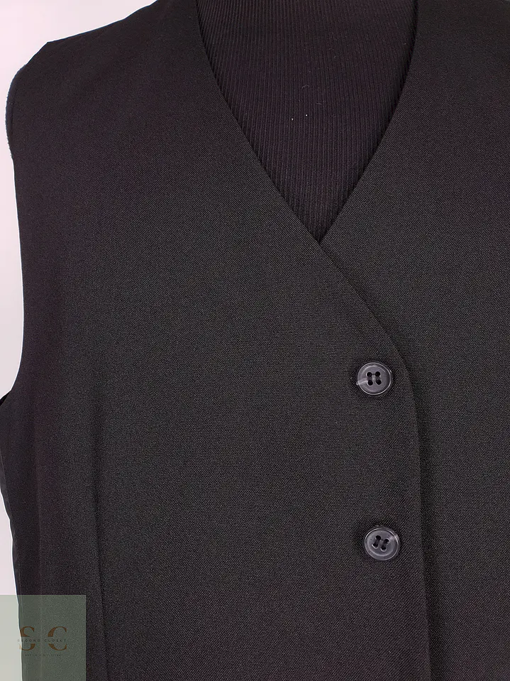 Chaleco - Gilet C&A Negro Poliéster Talla XL 2