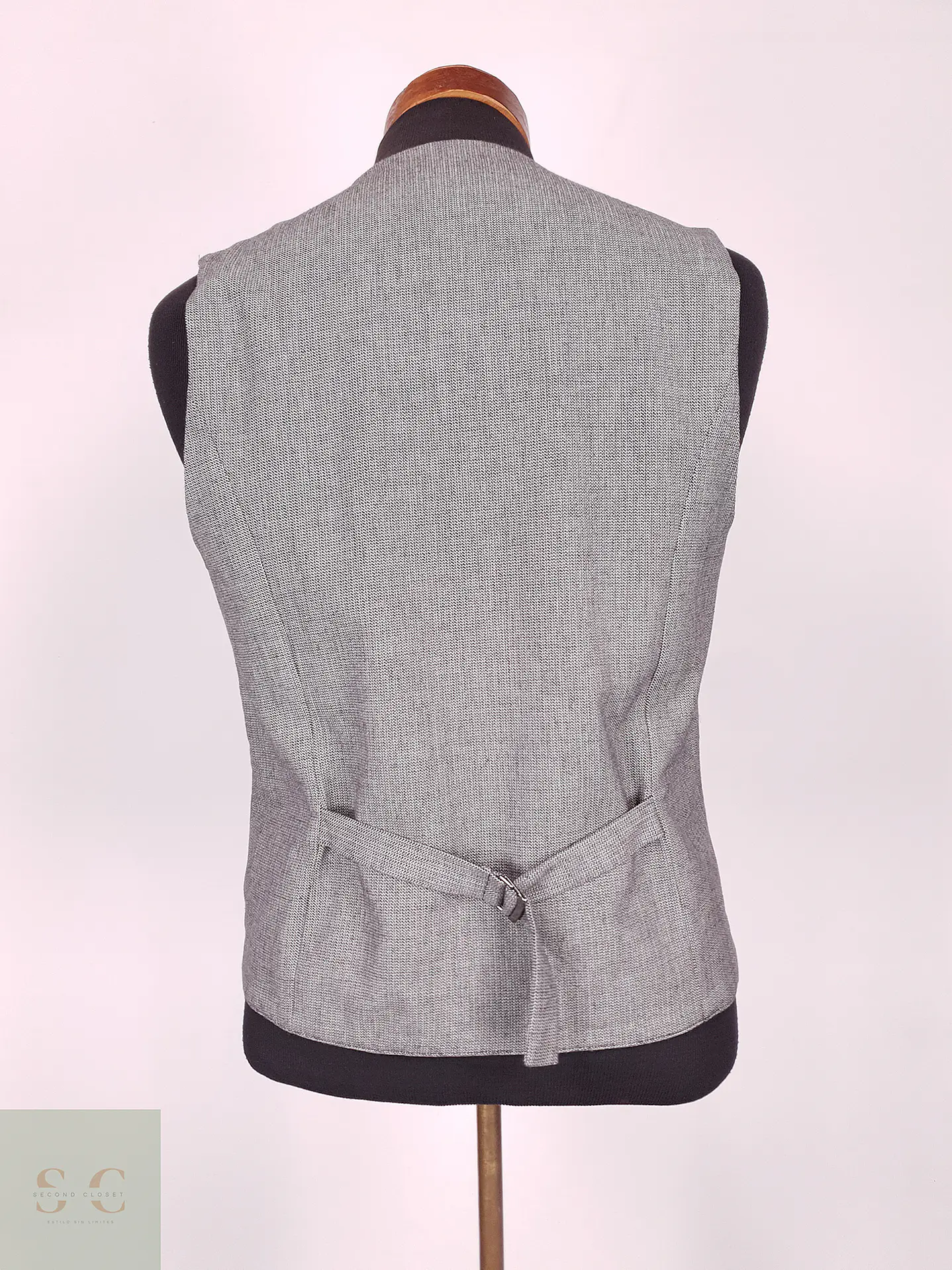 Chaleco - Gilet S. Oliver Gris Mezcla Lana Talla S 3