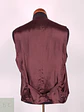 Chaleco - Gilet Wilvorst Burdeos Rayas Negras Poliéster Talla ML - Miniatura 4