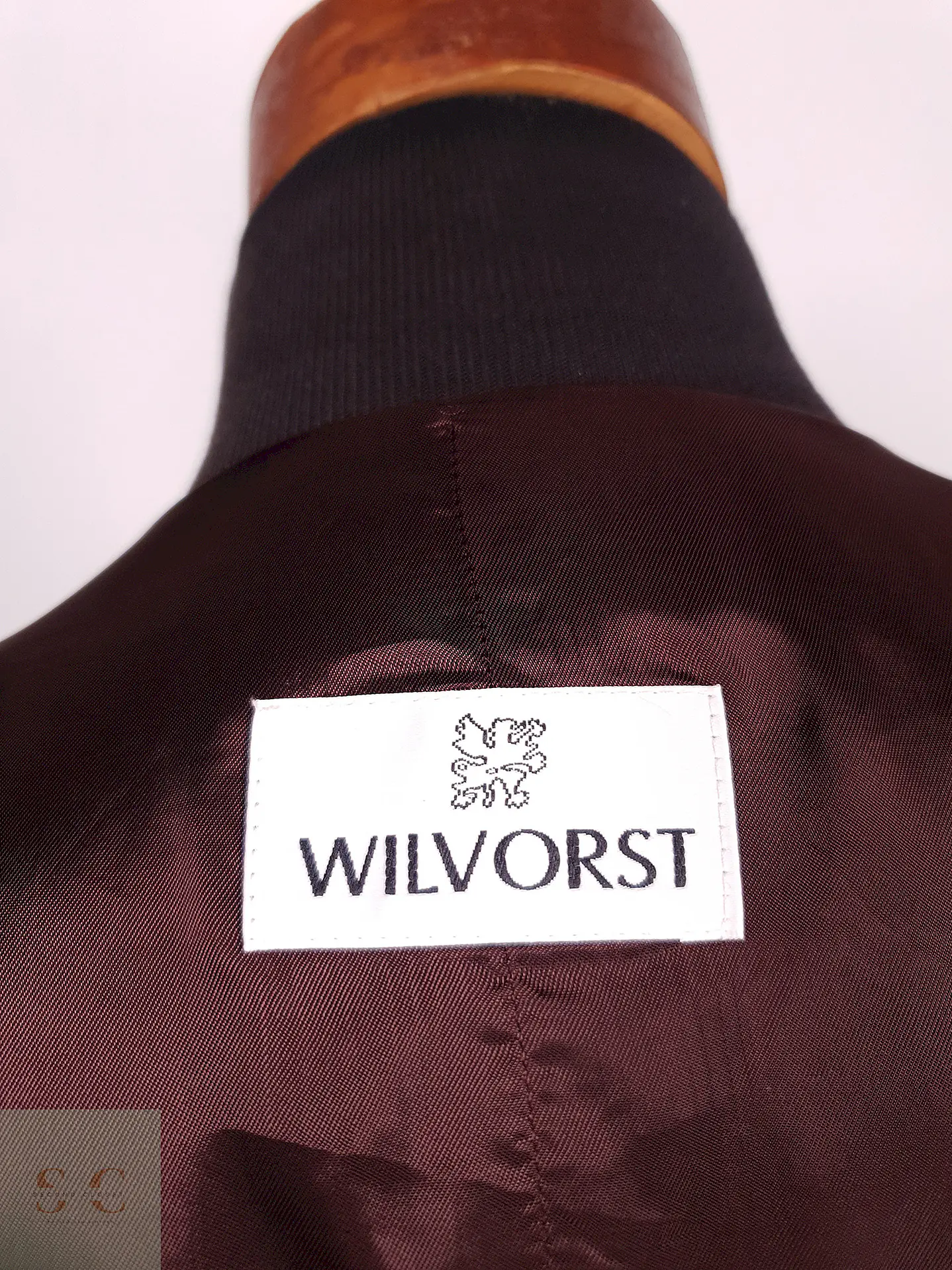 Chaleco - Gilet Wilvorst Burdeos Rayas Negras Poliéster Talla ML 5