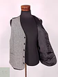 Chaleco - Gilet Mans Gris Espiga Lana Virgen Talla LXL - Miniatura 4
