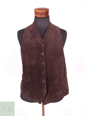 Chaleco - Gilet Café Cotele Talla SM