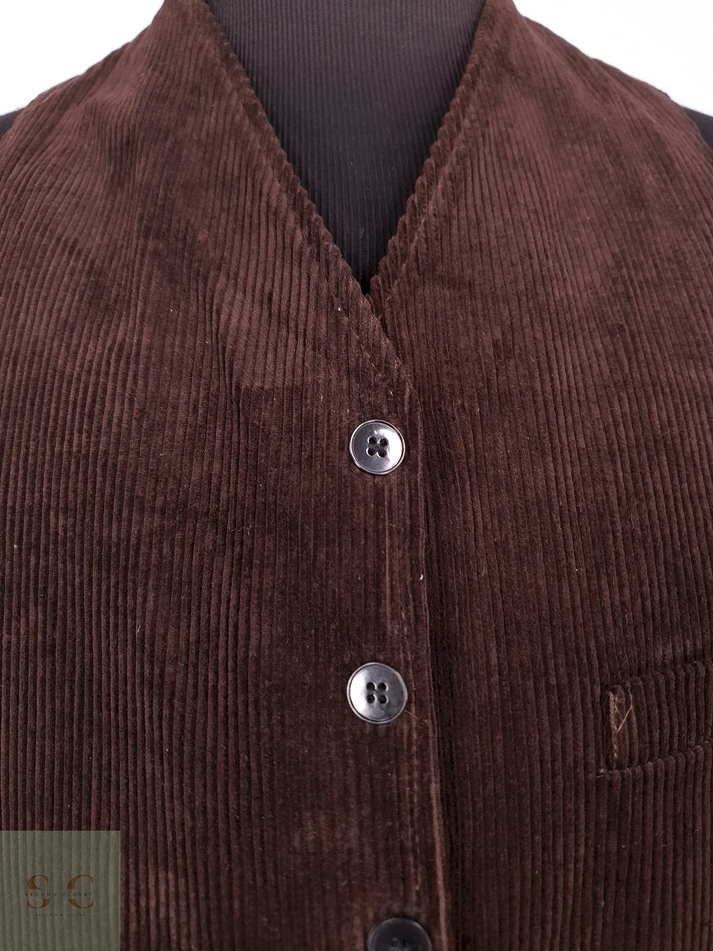 Chaleco - Gilet Café Cotele Talla SM 2