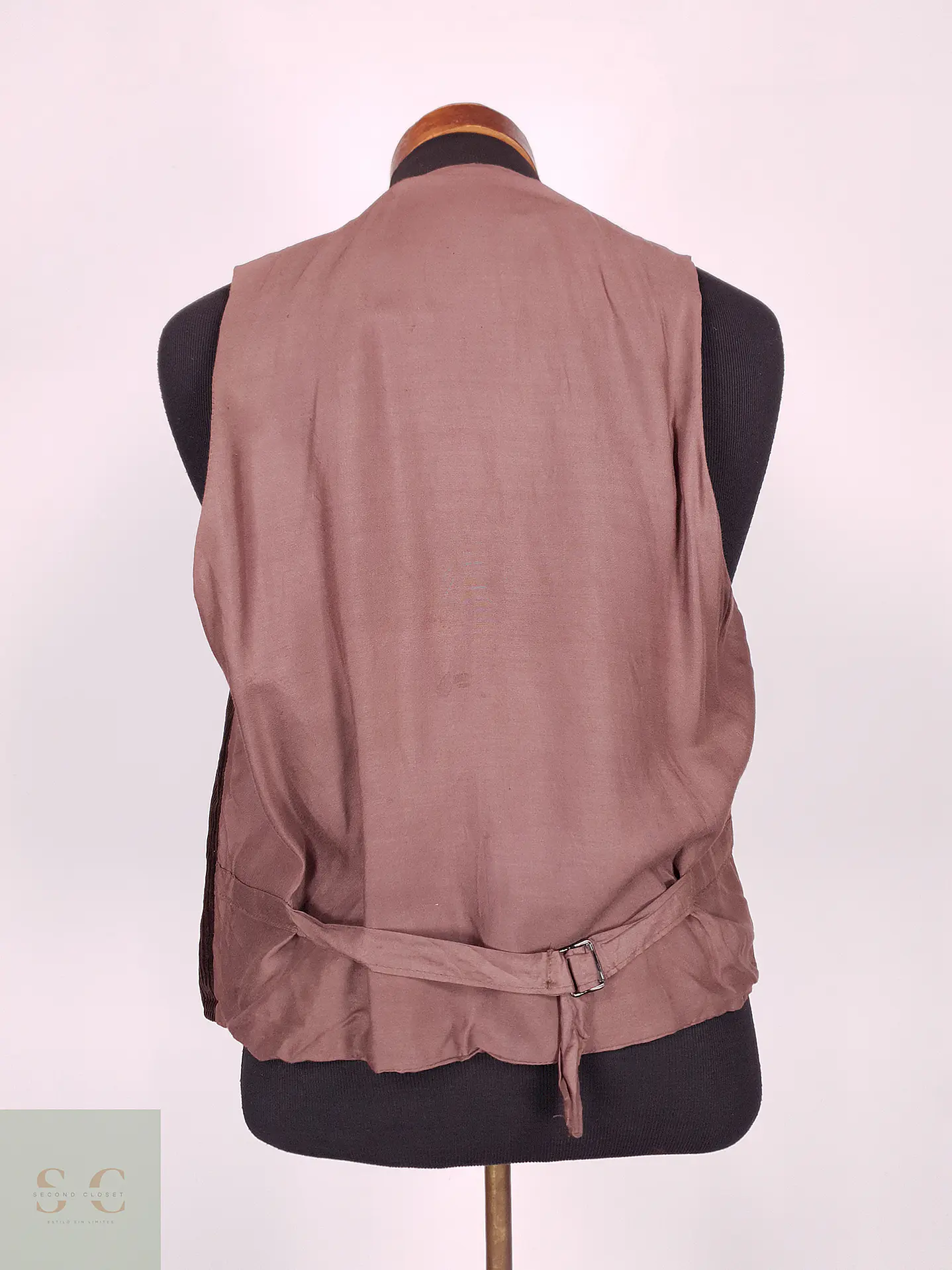 Chaleco - Gilet Café Cotele Talla SM 4