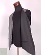 Chaleco - Gilet Plomo Gris Reversible Mezcla Lana Virgen Talla M - Miniatura 3