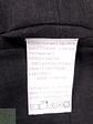 Chaleco - Gilet Plomo Gris Reversible Mezcla Lana Virgen Talla M - Miniatura 4