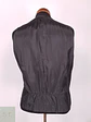 Chaleco - Gilet Plomo Gris Reversible Mezcla Lana Virgen Talla M - Miniatura 5