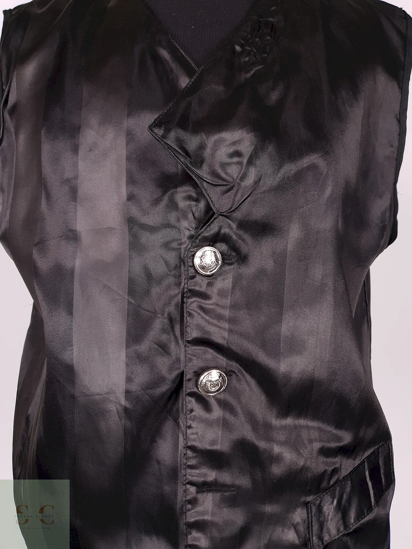 Chaleco - Gilet Negro Poliéster Talla LXL 2