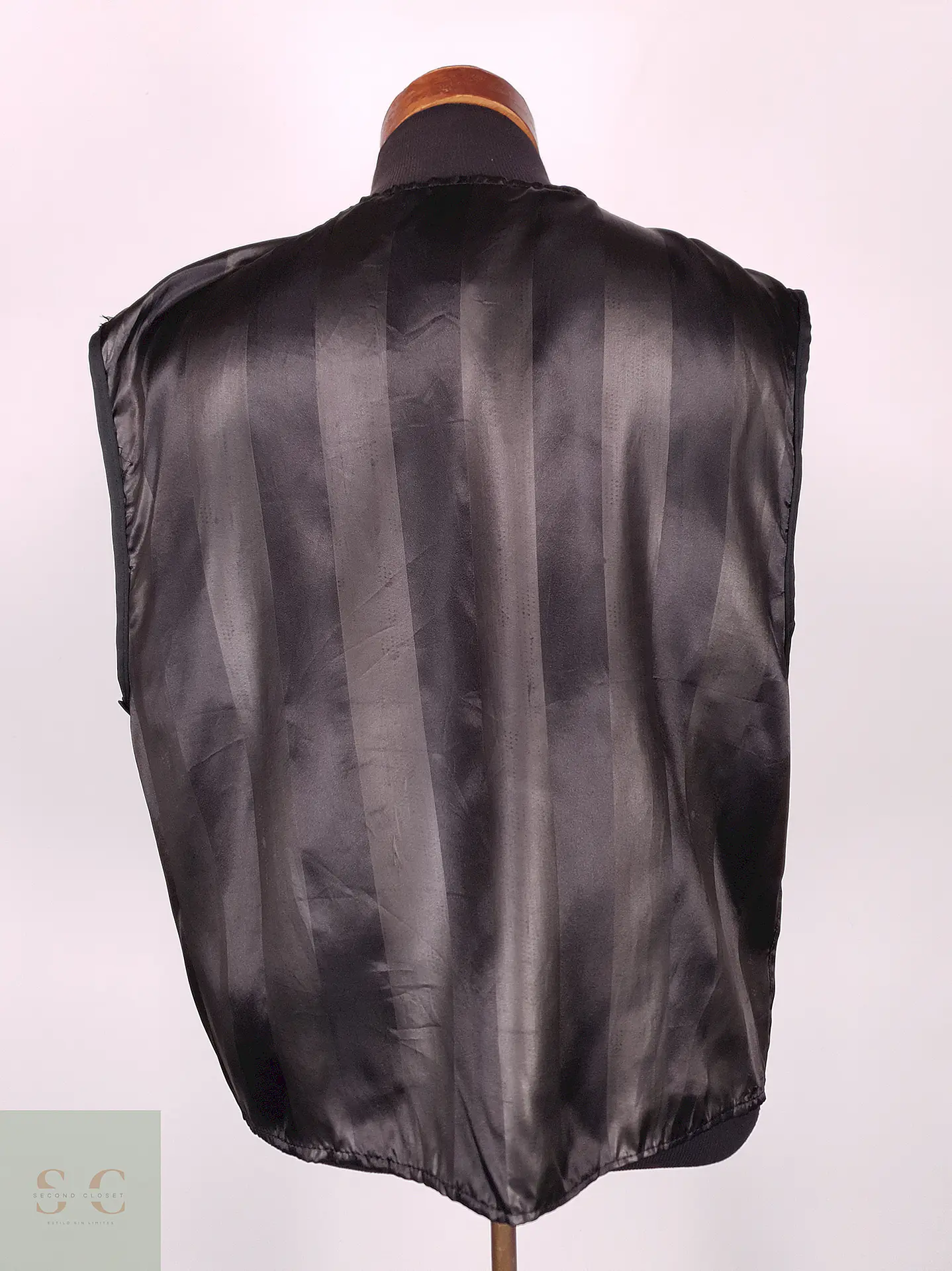 Chaleco - Gilet Negro Poliéster Talla LXL 3