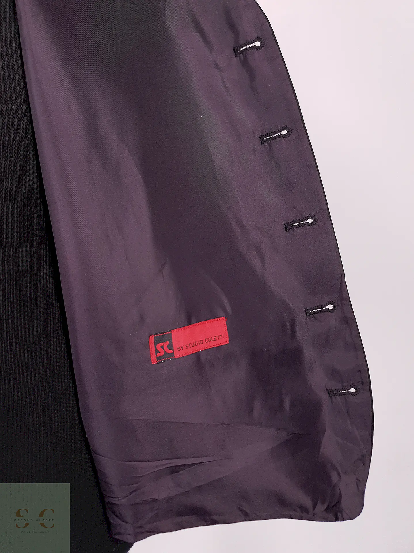 Chaleco - Gilet Studio Coletti Negro Poliéster Talla M 3