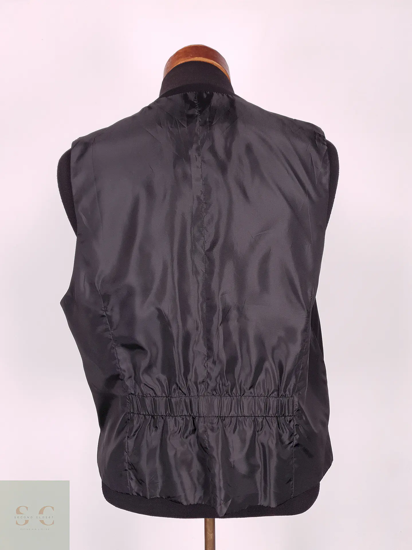 Chaleco - Gilet Studio Coletti Negro Poliéster Talla M 4