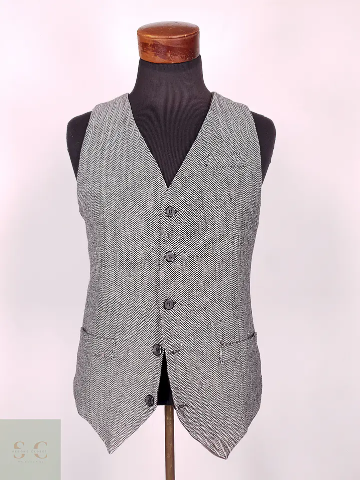 Chaleco - Gilet Whatlees Gris Espiga Poliéster Spandex Talla XS-S 1