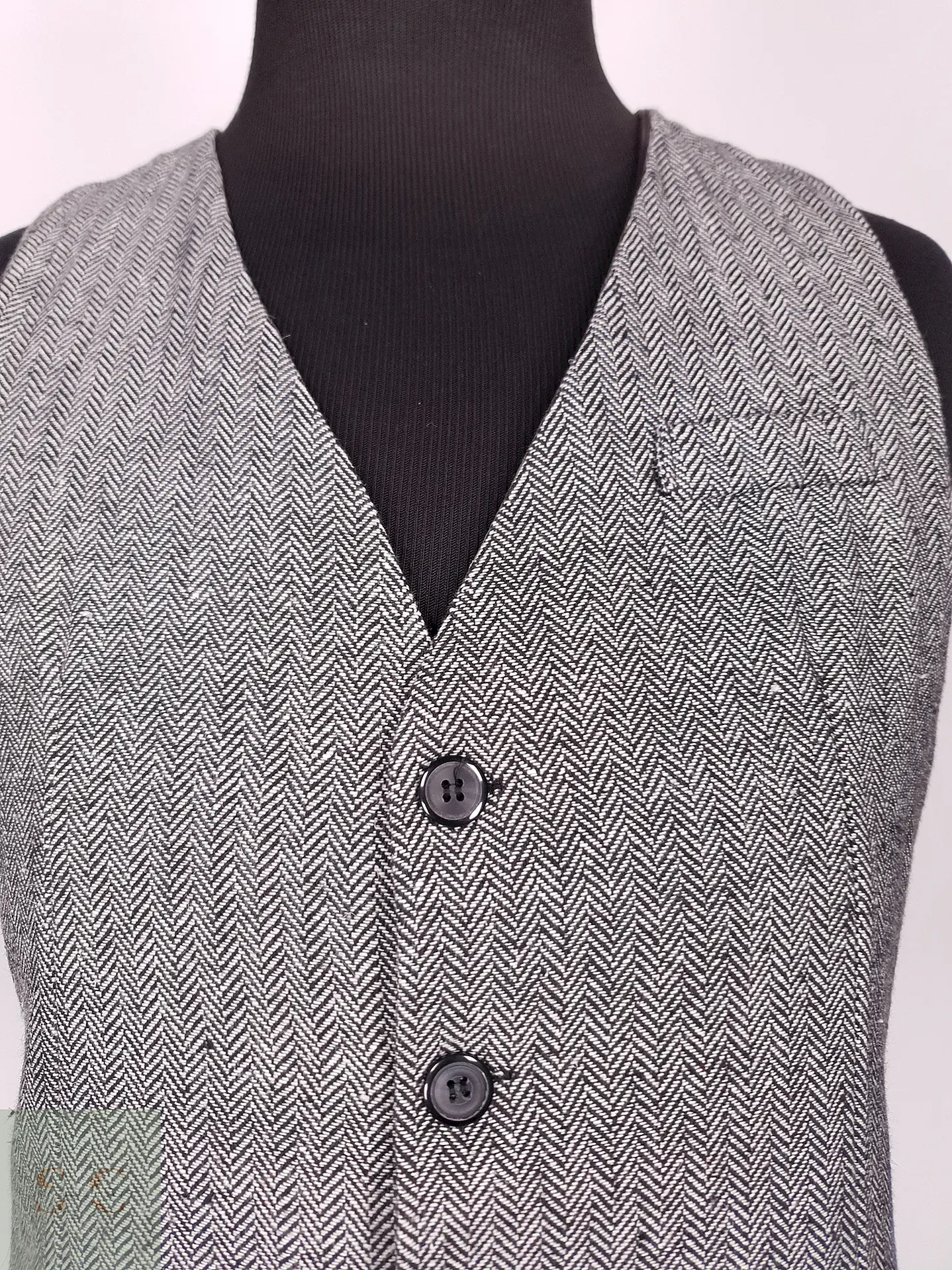 Chaleco - Gilet Whatlees Gris Espiga Poliéster Spandex Talla XS-S 2