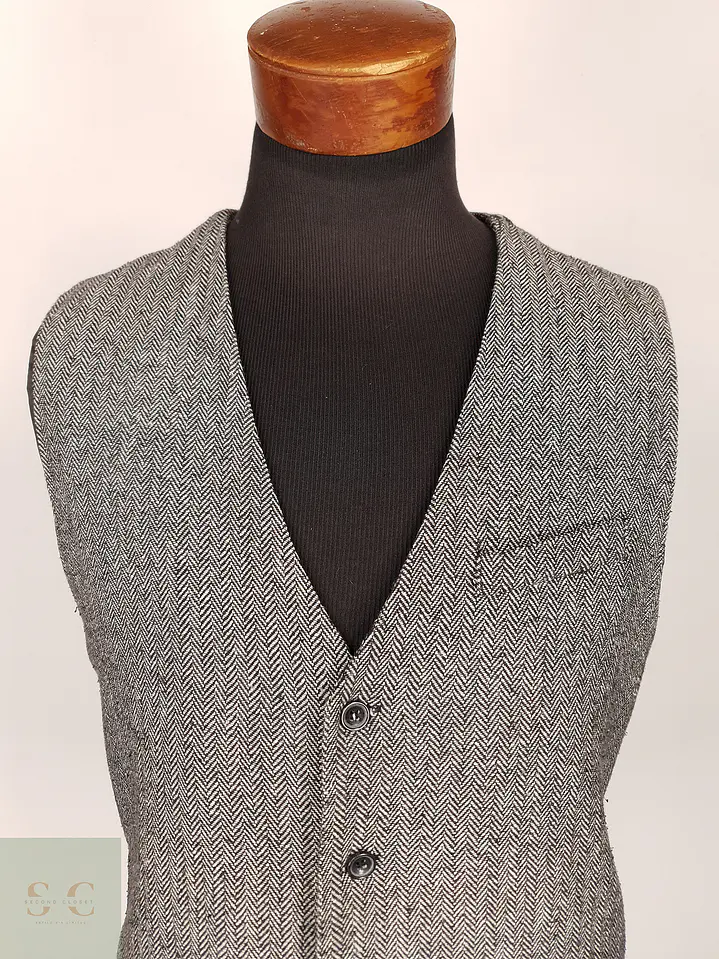 Chaleco - Gilet Poliéster Spandex Espiga Gris Talla LXL 2