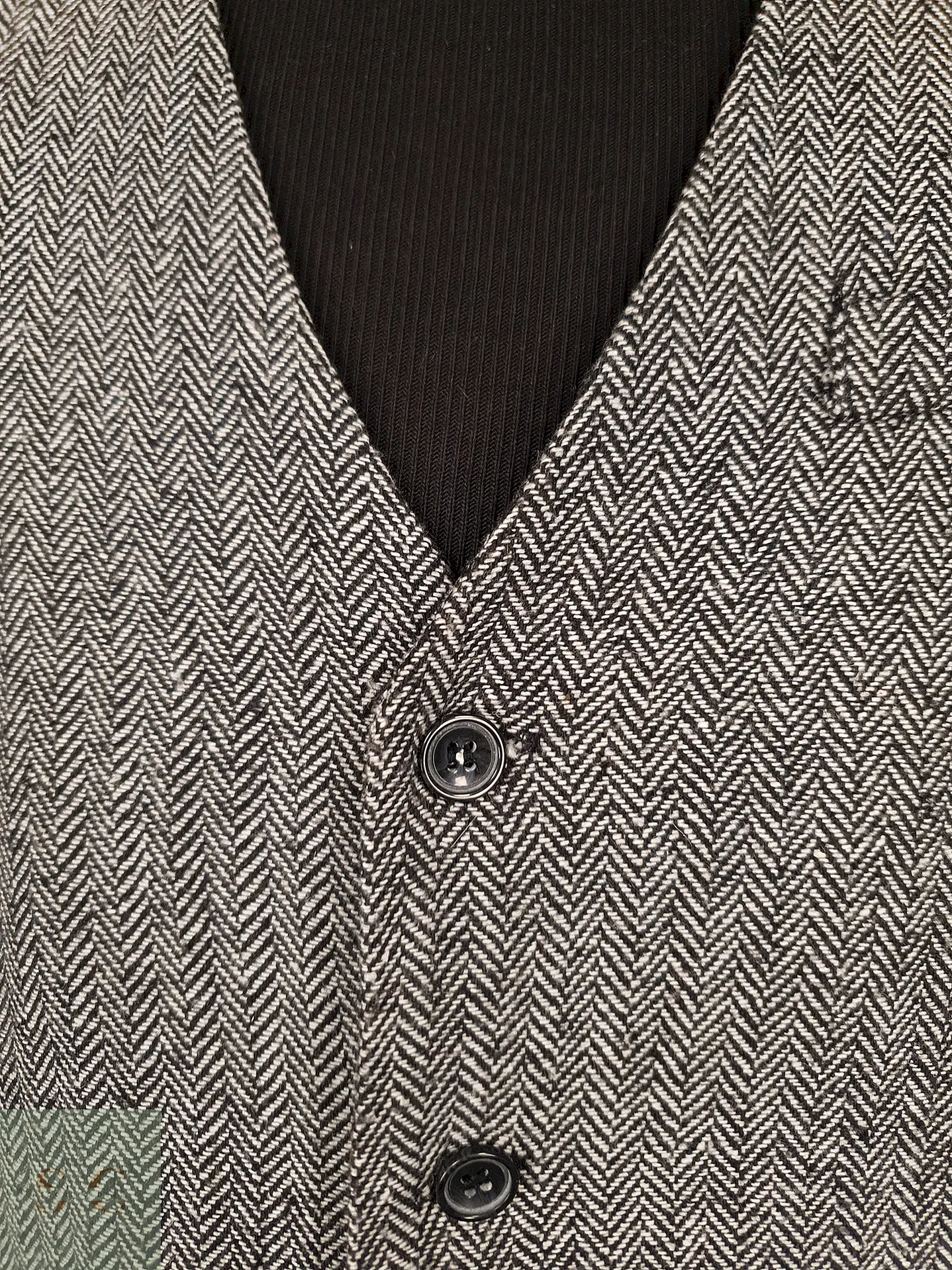 Chaleco - Gilet Poliéster Spandex Espiga Gris Talla LXL 3