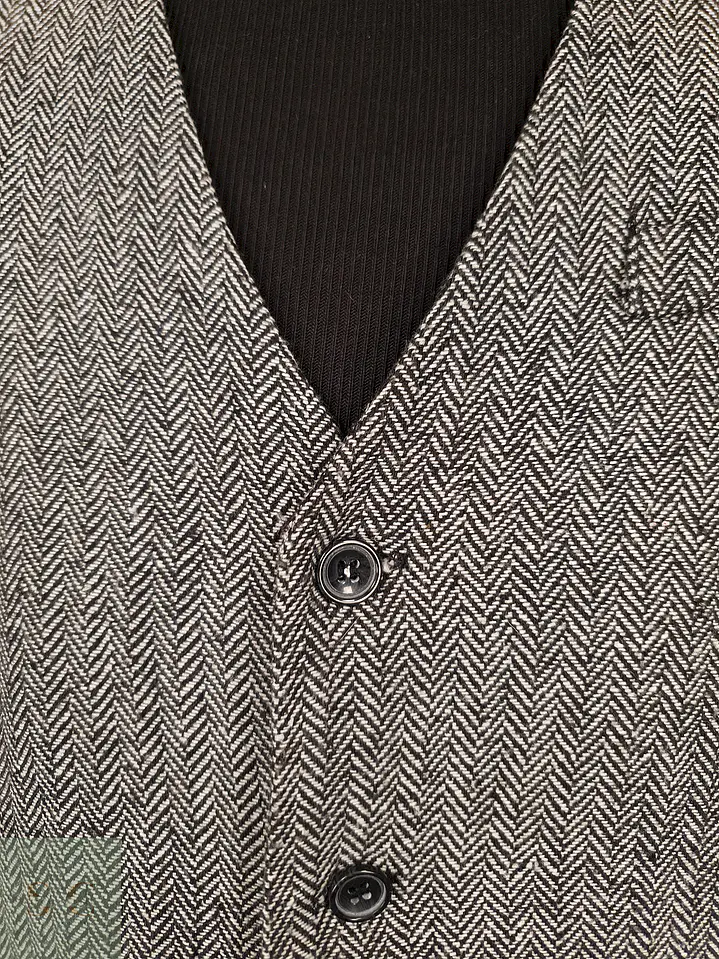 Chaleco - Gilet Poliéster Spandex Espiga Gris Talla LXL 3
