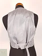 Chaleco - Gilet Blanco y Negro Botones Forrados Talla S - Miniatura 3