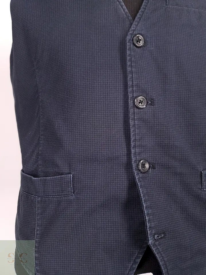 Chaleco - Gilet Smog Azul Algodón Talla S 2
