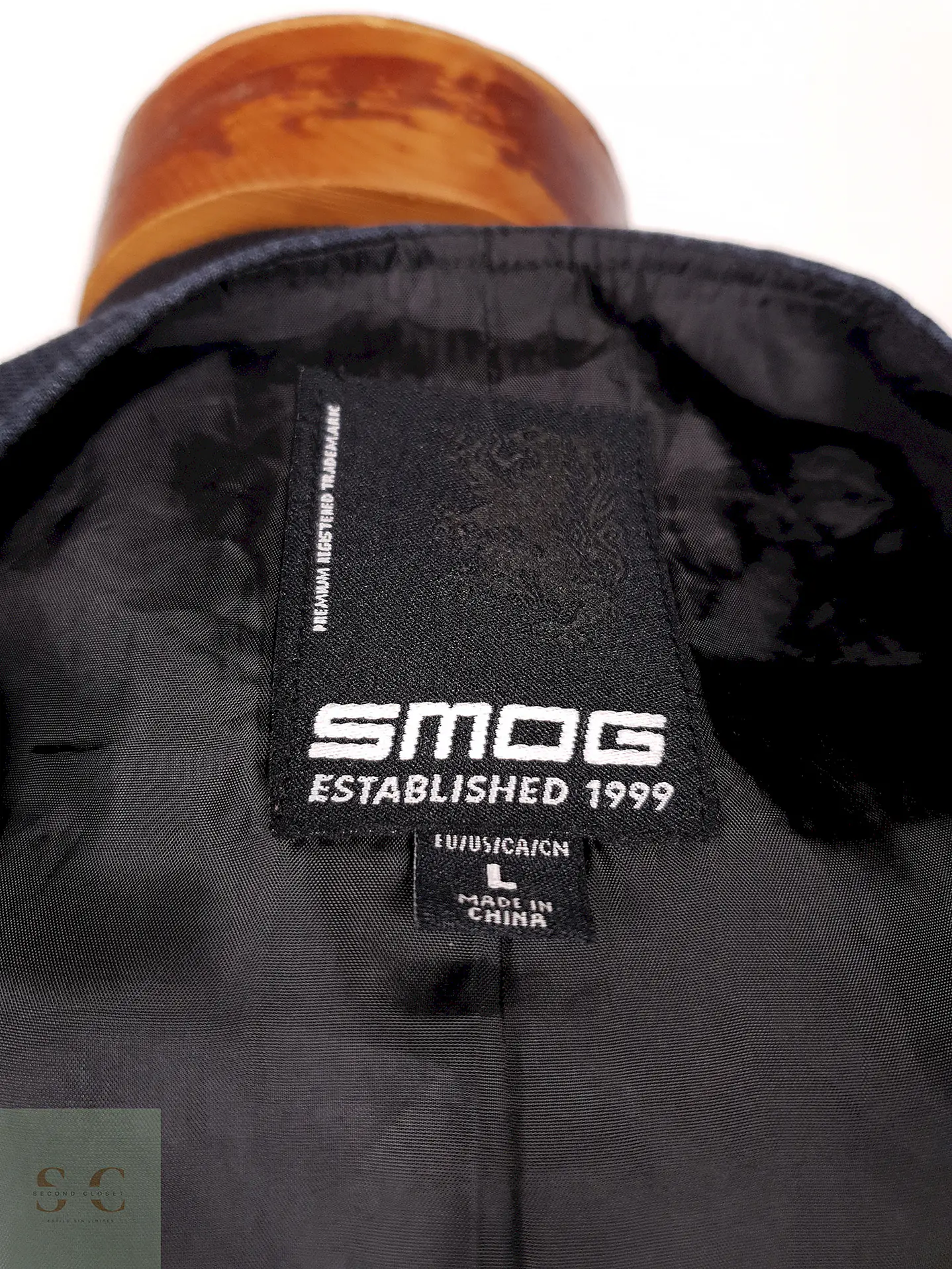 Chaleco - Gilet Smog Azul Algodón Talla S 4