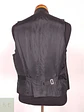Chaleco - Gilet Angelo Litrico Negro Rayas Poliéster Viscosa Talla S - Miniatura 4