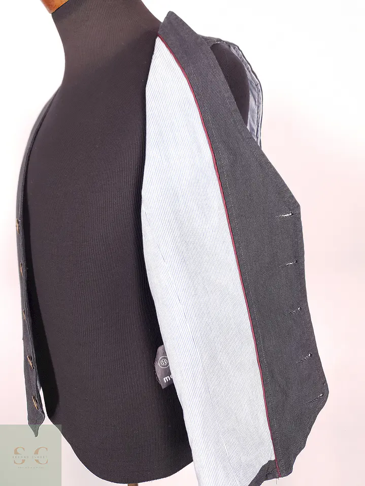 Chaleco - Gilet Manguun Plomo Algodón Talla L 3