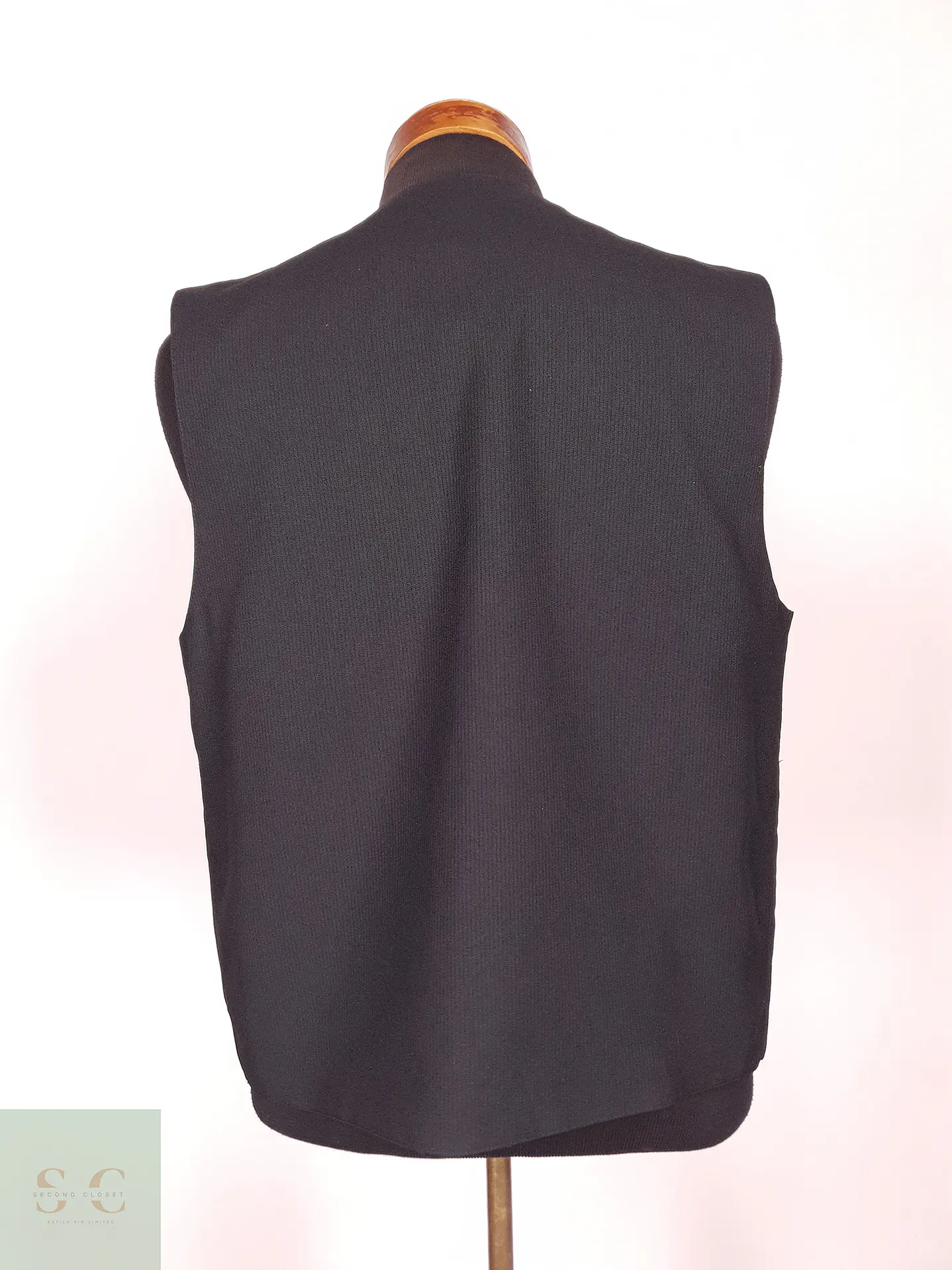 Chaleco - Gilet Palomino Negro Poliéster Viscosa Talla S 3